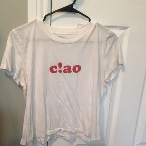 Madewell ciao shirt